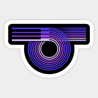 OSC - Keyboard Logo (Purple) Sticker